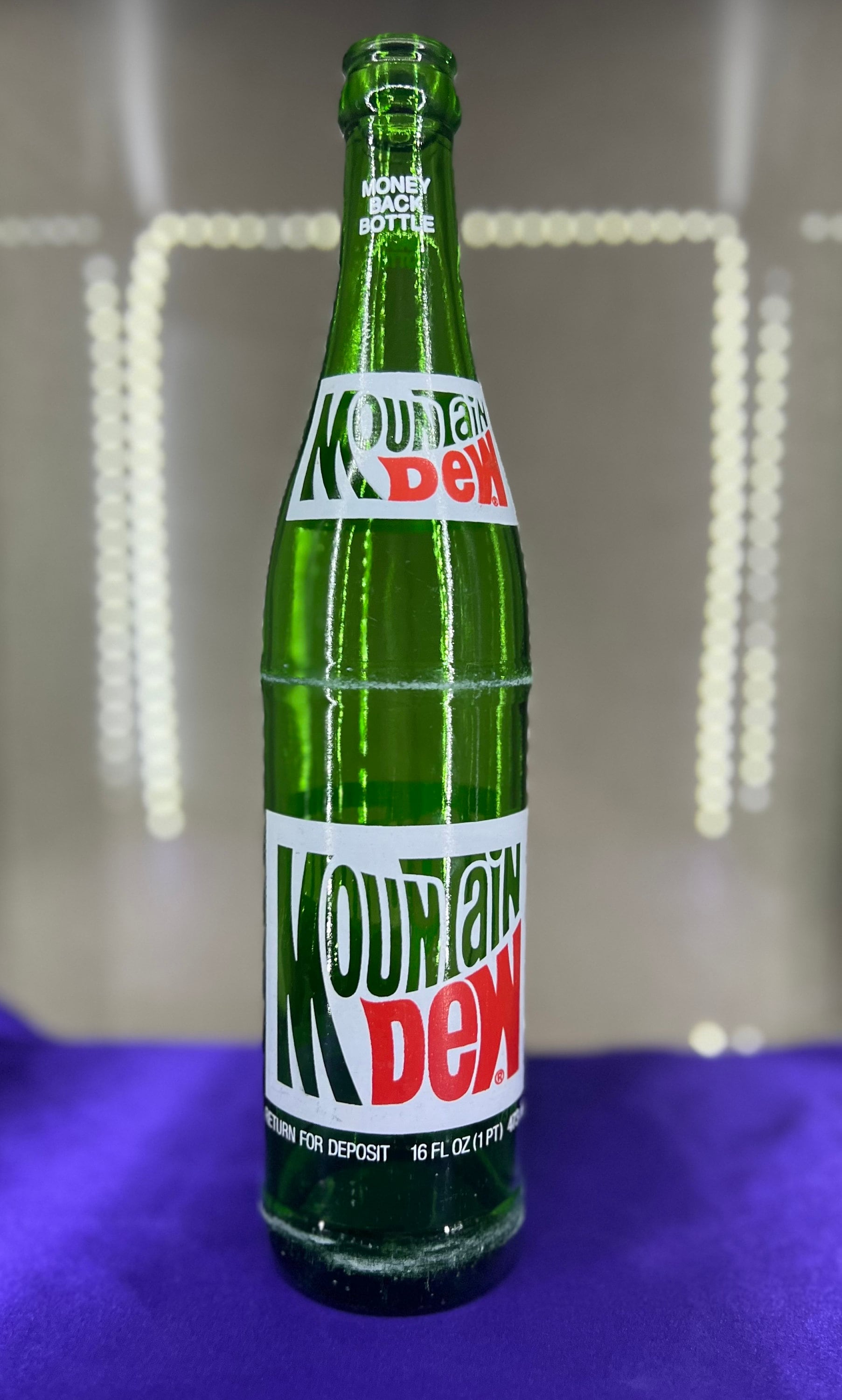 1970s Mountain Dew Glass Bottle - Etsy