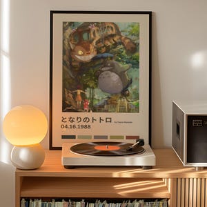 Studio Ghibli posters – Choose your print – Spirited Away, Totoro, Howl’s, Princess Mononoke, Kiki, Castle, Ghibli wall art My Neighbor Totoro