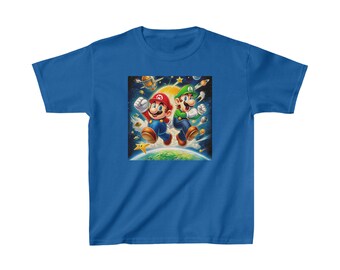 Mario Bros Galactic Kids Heavy Cotton™ Tee