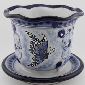 Large Special Colorful Talavera Planters, Perfect for Indoor Home Office and Outdoor Garden Decoration, Puebla Mexico, Mexican Talavera