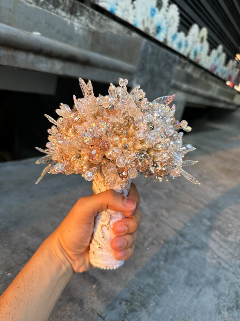 Pinksilve Crystal Bouquet,crystal Bouquet,crystal Bouquet for Bride — free download