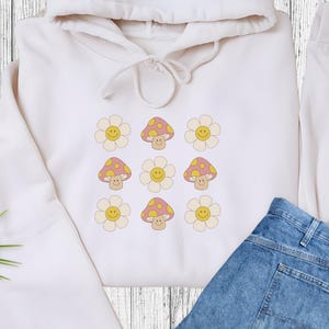 Cottagecore flower mushroom SVG, sublimation design download, flower png, sublimate designs download, cottagecore svg, svg for shirts