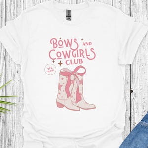 Cowgirl Boots Coquette PNG, Preppy Clothes, Sublimation Design Download, Coquette Heart Png, Coquette Pink Bow Png