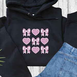 Volleyball Coquette PNG, Volleyball Sublimation Design Download, Coquette Png, Coquette Pink Bow svg, Sublimate Designs Download
