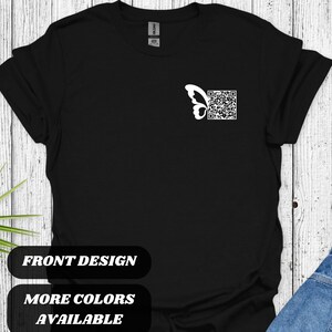 QR Code Kindness is Free Unisex T-Shirt - Positive Shirt, Be Kind Shirt, Sprinkle It Everywhere Shirt, Positive Quote Shirt, Graphic Tee