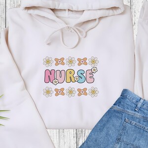 Cute Flower Nurse PNG, download de design de sublimação, Nurse Png, Flower Png, Nurse Stuff, download de designs de sublimação, cottagecore