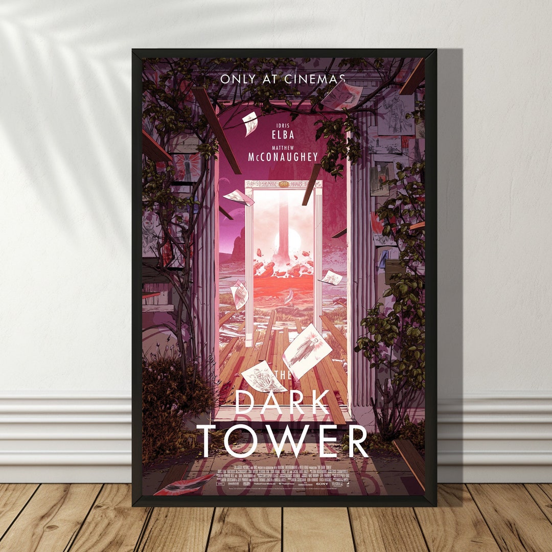 The Dark Tower Movie Poster-high Quality Canvas Poster-home Decor-art ...