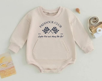 Embroidered Paddock Club Onesie for Babies