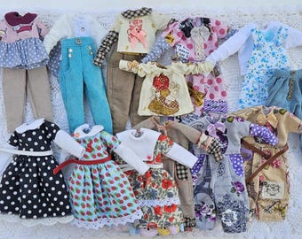 Blythe 1/6 kleding Blythe outfit Blythe kleding outfit voor Blythe pop poppenkleding kostuum voor Blythe pop Blythe jurk
