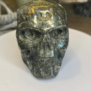 Pyrite Skull