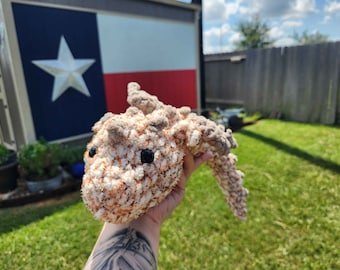 Homemade Crochet Dragon, Available in many colors