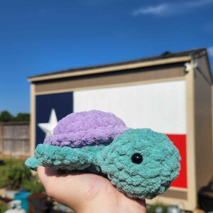 Handmade Crochet Baby Turtle
