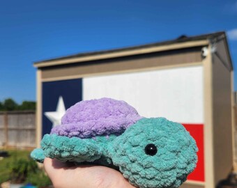 Handmade Crochet Baby Turtle