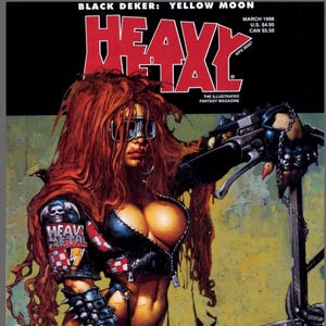 302 Issues Heavy Metal Magazine Comics Graphic Novels PDF