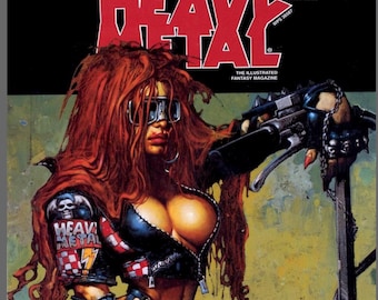 302 Issues Heavy Metal Magazine Comics Graphic Novels PDF