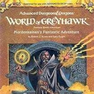 Mordenkainen's Fantastic Adventure Greyhawk Advanced Dungeons Dragons 1st Edition