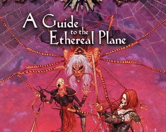 Planescape A Guide to the Ethereal Plane (2e) Advanced Dungeons Dragons D&D
