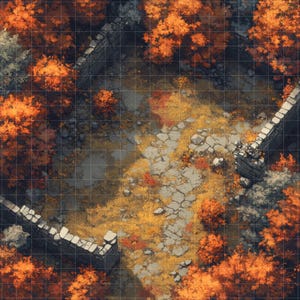 Plus de 3 000 arrière-plans et cartes RPG de l'équinoxe d'automne, grille hexagonale et carrée, VTT, jeux de rôle, jeux de rôle, donjons et dragons