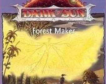 Dark Sun Forest Maker Advanced Dungeons Dragons AD&D TSR