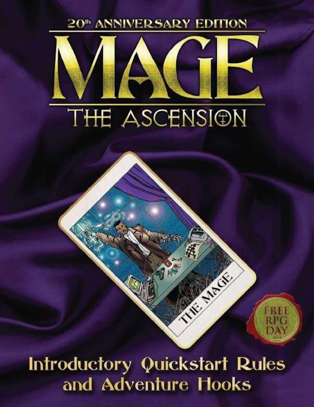 Mage: the Ascension 20th Anniversary Edition Quickstart White Wolf Onyx ...