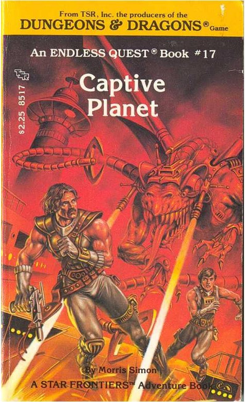 Endless Quest Books R 16 Books - Endless Quest Dungeons Dragons Choose Your Own Adventure RPG ...