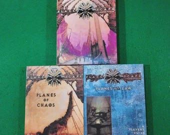 BUNDLE Planescape Campaign Setting ***Chaos and ***Law (2e) Advanced Dungeons Dragons ADD