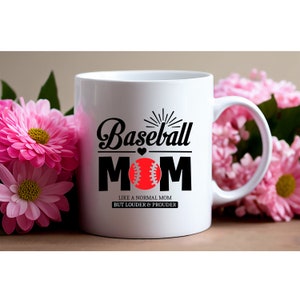 Baseball Mom PNG, Varsity, Distressed, Baseball mama, Loud and Proud Baseball Mom Sublimation Design, Digital Downloads