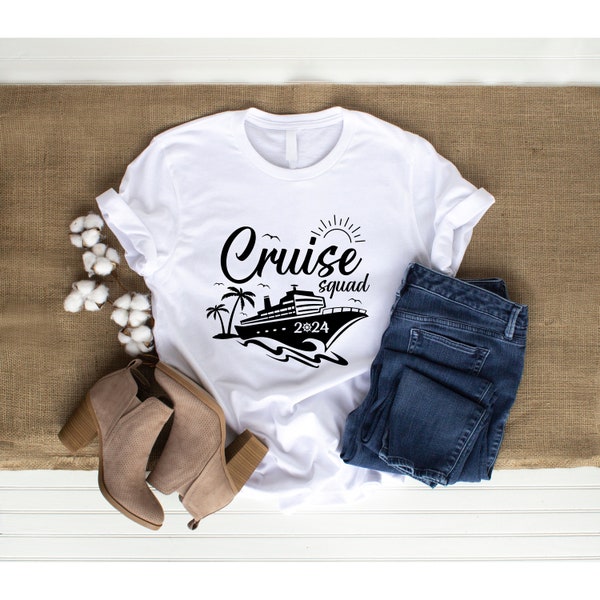 Cruise Squad 2024 SVG, Family Cruise SVG, Friends Cruise 2024 SVG, Cruise Squad shirts 2024, Digital Download