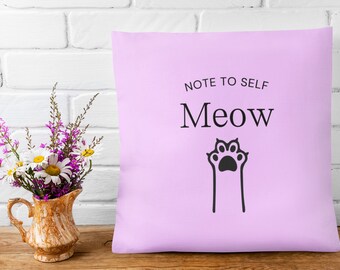 Miao Svg, Zampa Svg, Divertente Amante dei Gatti Dicendo, Divertente Gatto Png Amante dei Gatti SVG, Gatti SVG, Citazioni scritte a mano SVG Ragazza Camicia Svg Cuscino Idee Regalo