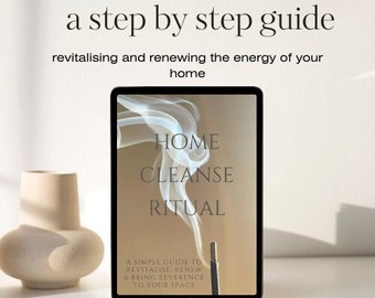 AUTUMN RITUAL. A simple step by step home energetic cleansing guide. Using rituals to renew the feeling of your home. printable PDF