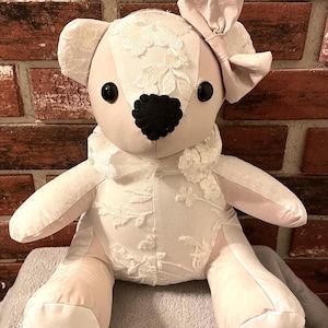 Handmade Memory Bear Baby Clothing Memorial