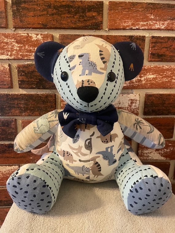 Baby Keepsake Memory Bear Custom From Your Clothing Handmade