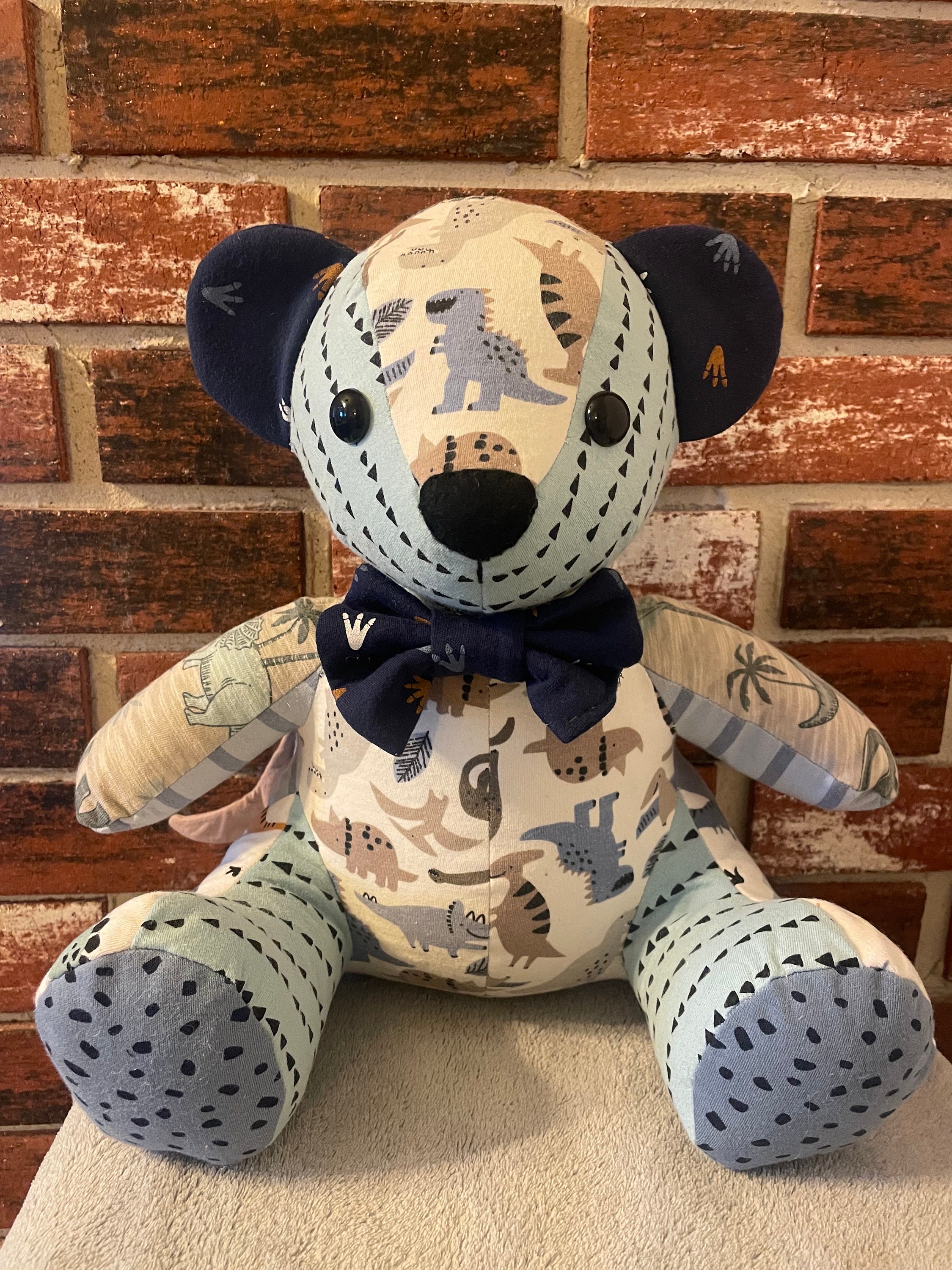 Baby Keepsake Memory Bear Custom From Your Clothing