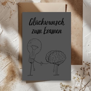 Postkarte zum Ausdrucken "Glückwunsch zum Examen"  | Geschenk & Glückwunschkarte für Pflegekräfte | Digitaler Download