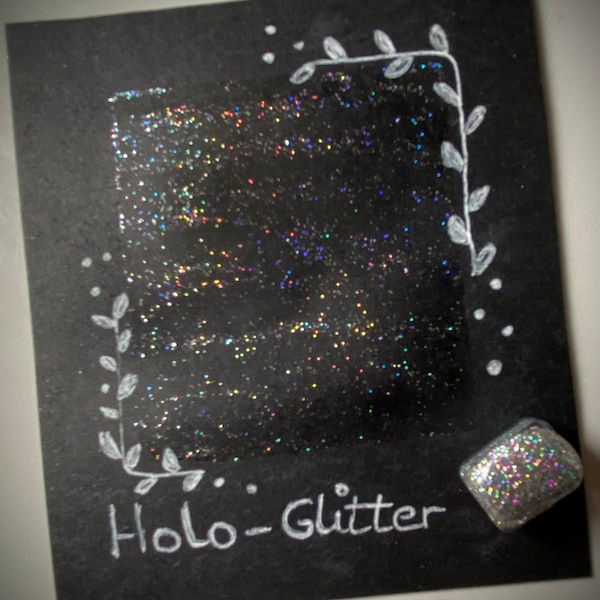 Holo glitter Aquarelle