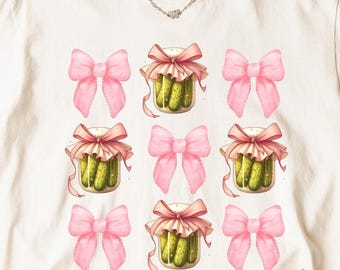 Coquette PNG, Pickle Lover PNG, Cherry Bow PNG, Coquette Girl Png, Cute Png Bundle, Girlie Era Png, Girlie Png, Social Club Png, Bow Png