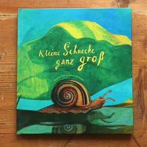 Libro ilustrado “Pequeño caracol realmente grande”