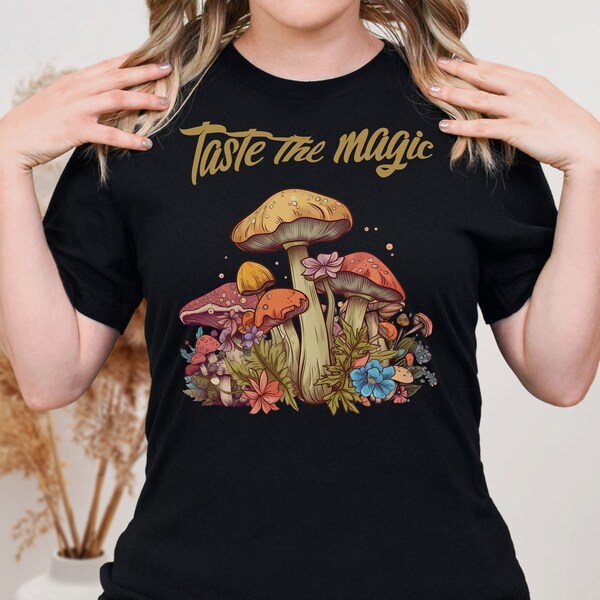Mushroom Shirt, Aesthetic Mushroom Shirt, Cottagecore Mushroom Shirt, Aesthetic Shirt, Graphic Tee, Magic Mushroom Tee