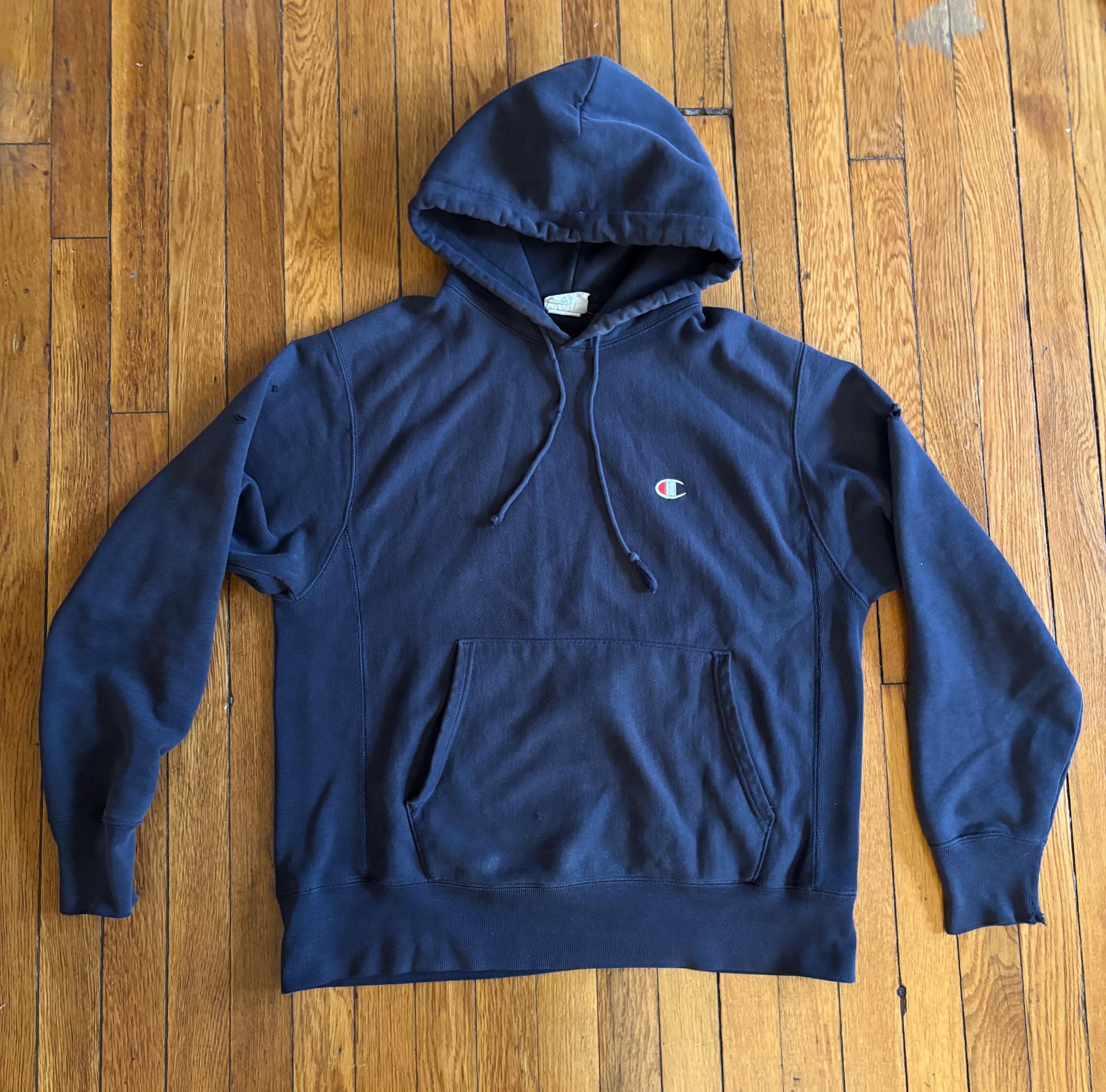 Champion Reverse Weave Hoodie Champion Sweater Navy 2018 Champion 