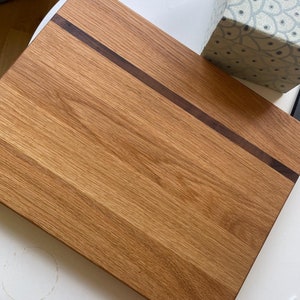 Cutting board oak - walnut