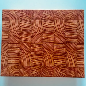 Cutting board oak - walnut