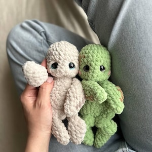 Modèle Lovey tortue au crochet : peluche en peluche (Modèle PDF)