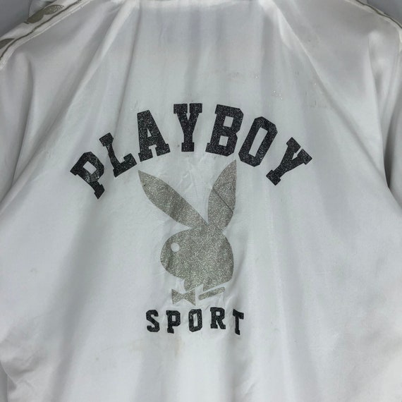 Vintage 1990's Playboy Bunny Zipper Hoodie Sweate… - image 6