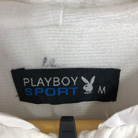 Vintage 1990's Playboy Bunny Zipper Hoodie Sweate… - image 8