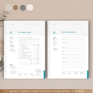 Invoice Template - Editable PDF, Customizable Business Invoice Template, Professional Invoice Design, Digital Download for Small Business