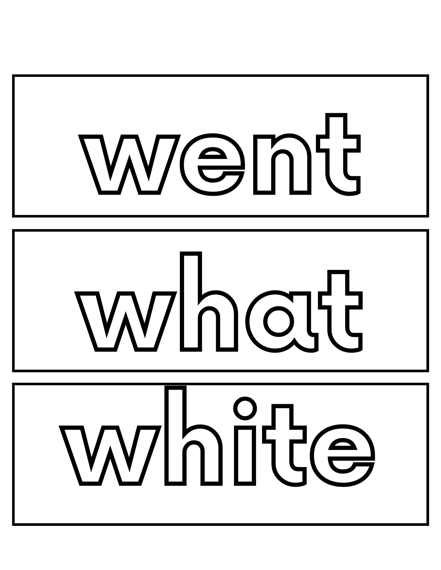 Sight Words Worksheets, Printable Activity for 5 Years and Up - Etsy