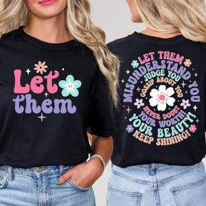 Let Them PNG, Keep Shining Png, Inspirational Png, Self Worth Png, Motivational Png files, Self Love Png design, Mental Health Matters Png