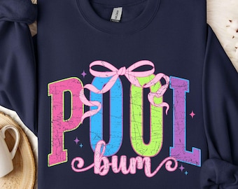 Coquette Summer Pool Retro Png, Pool Days PNG, Summer PNG, Retro Summer PNG, Hello Summer png, Pool png, Retro Summer Sublimation png