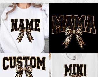 Custom Leopard Print Text PNG, Personalized Name, Leopard Sublimation Design PNG, Varsity Style Custom Word PNG,Personalized Sublimation png