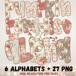 Watercolor Pumpkin Alphabet Bundle png, Fall Doodle Alphabet Set, Individually Saved Letters|, Doodle Alpha Letters PNG, Autumn popular PNG